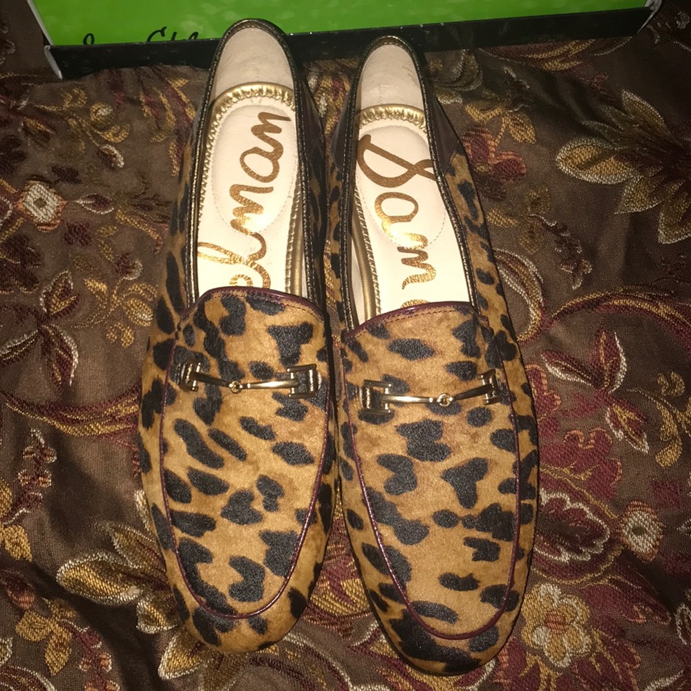 Sam Elderman Cheetah Loafers